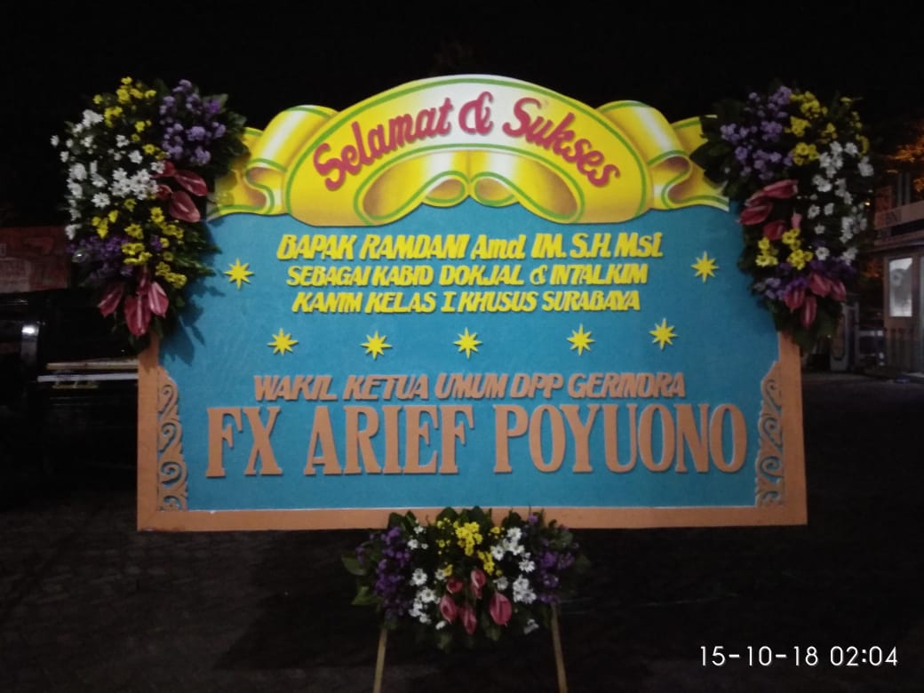 Toko Bunga Ucapan di Kediri